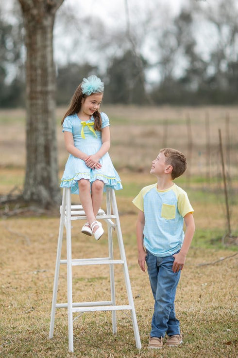 powder-blue-plaid-twirl-dress- - Sophia's Style -8